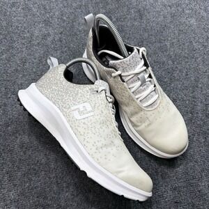 Footjoy Golf Shoes Women's 8 M Leisure Golf FJ Soft Spike Water Resistant Speck